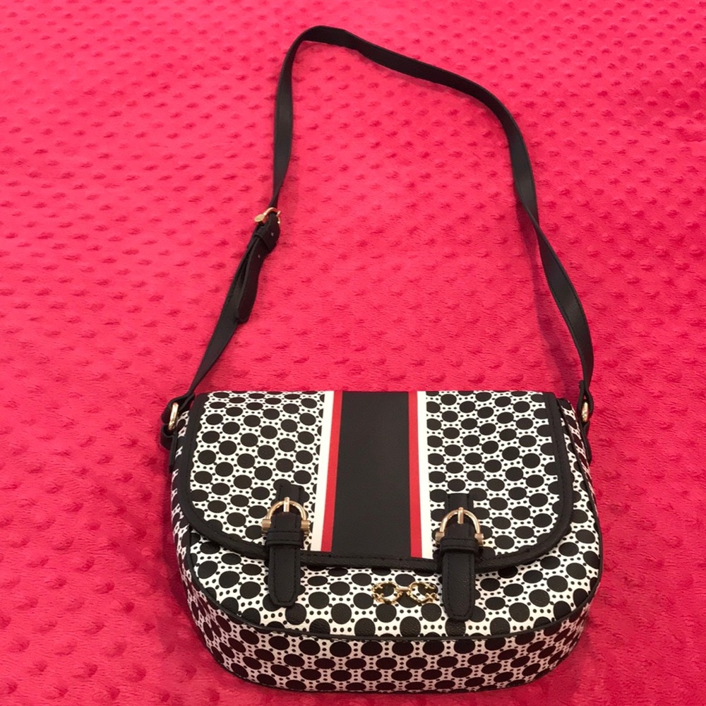 C Wonder Patterned Cross Body Bag